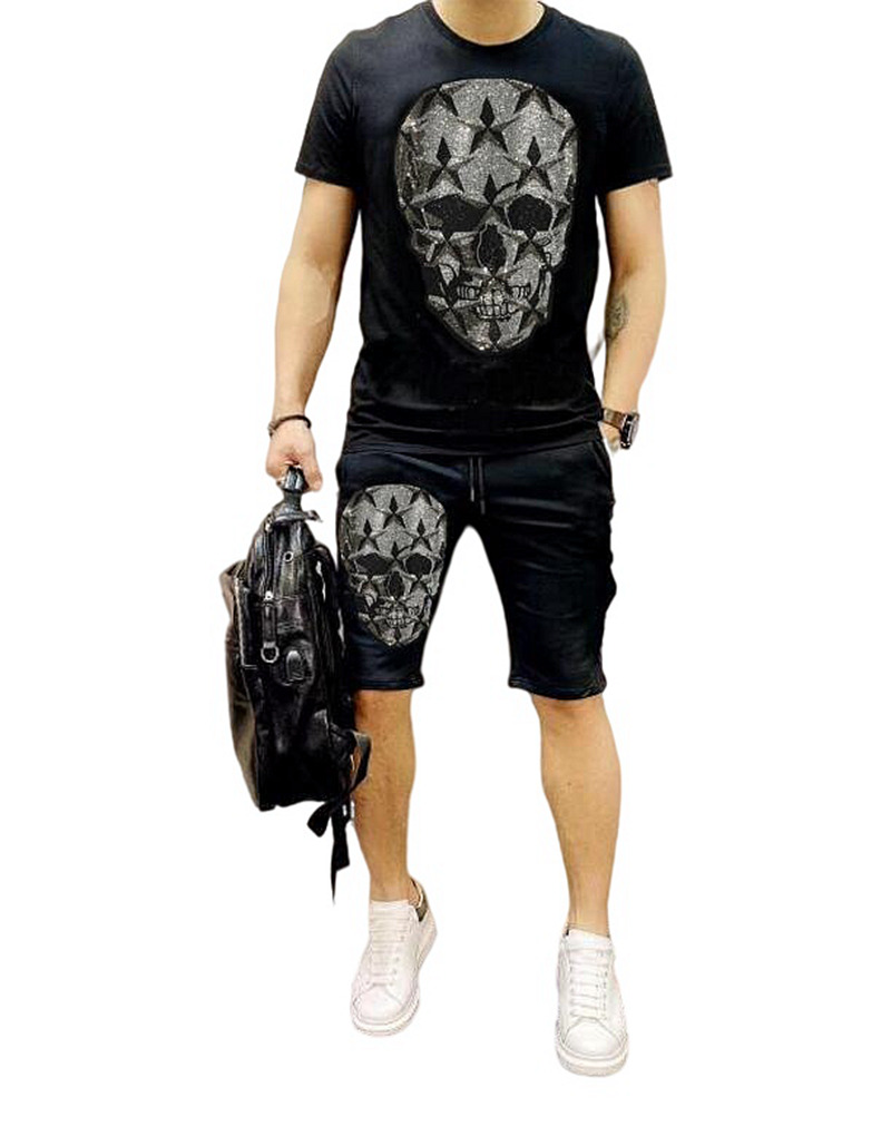 Streetwear Brand Tracksuit - Conjunto de Moda de Rua Masculino