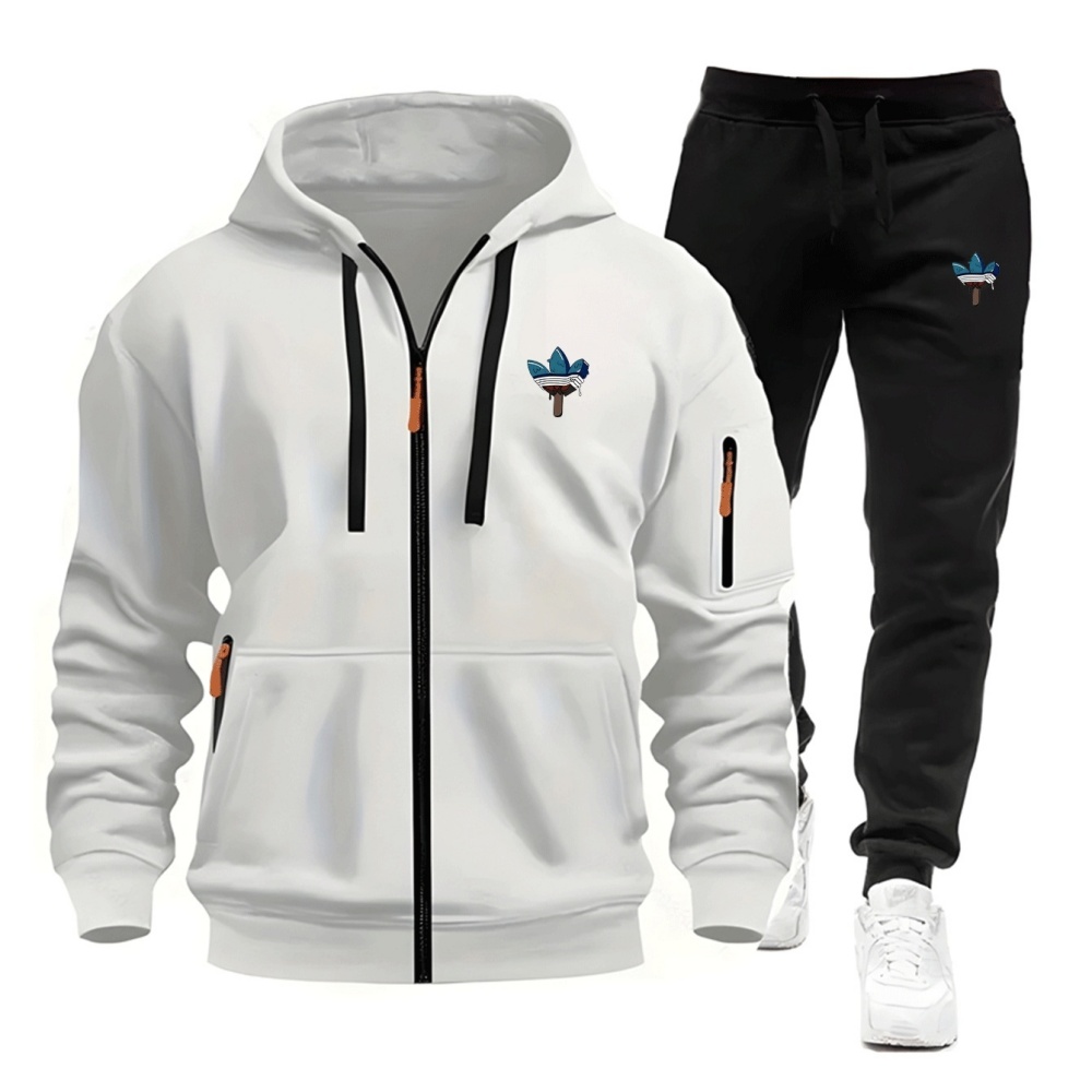 Streetwear Brand Tracksuit - Conjunto de Moletom Masculino 2 Peças