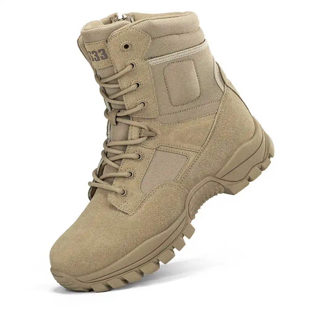 Streetwear Brand Sale - Botas de caminhada de couro genuíno