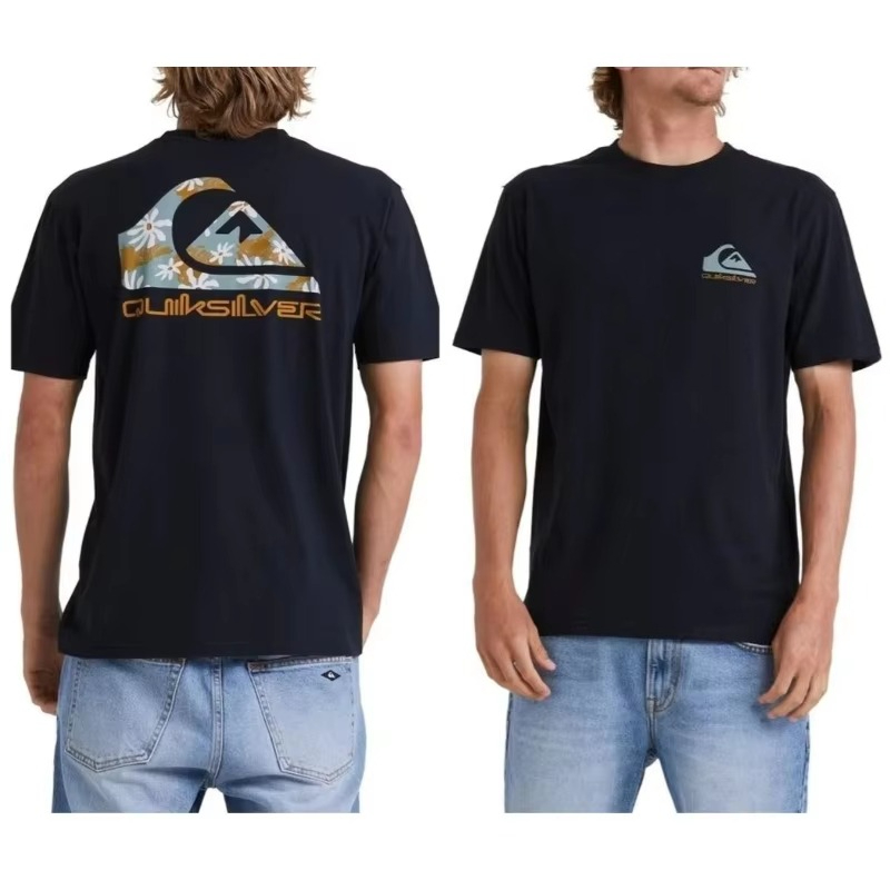 Streetwear Brand Marketing - Camiseta Gráfica de Algodão para Surf