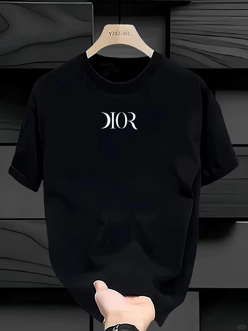 Streetwear Brand Font - Camiseta de Algodão com Logo Básico