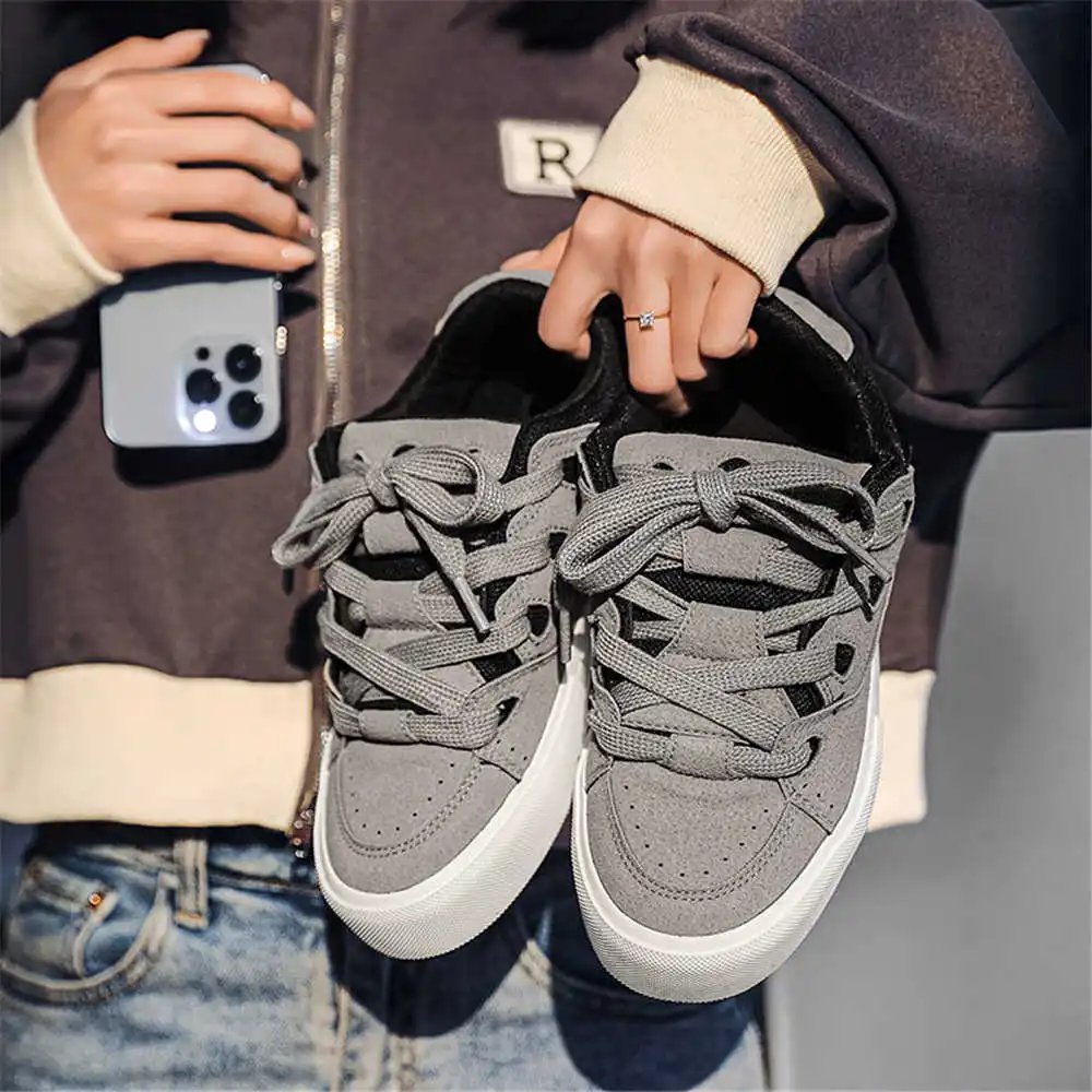Streetwear Brand Sale - Com laço hiphop sapatos escolares femininos