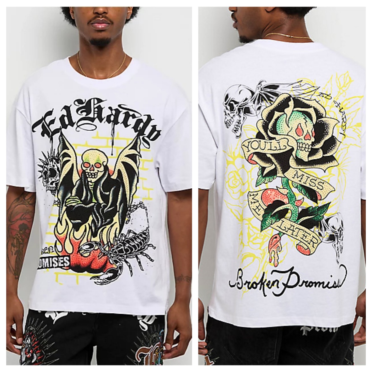 Camiseta de algodão com estamp - Streetwear Brand Marketing avaliação e preço