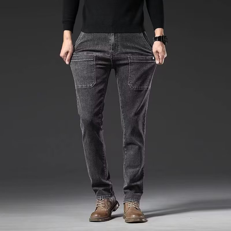 Calças jeans de perna estreita - Streetwear Brand Sale avaliação e preço