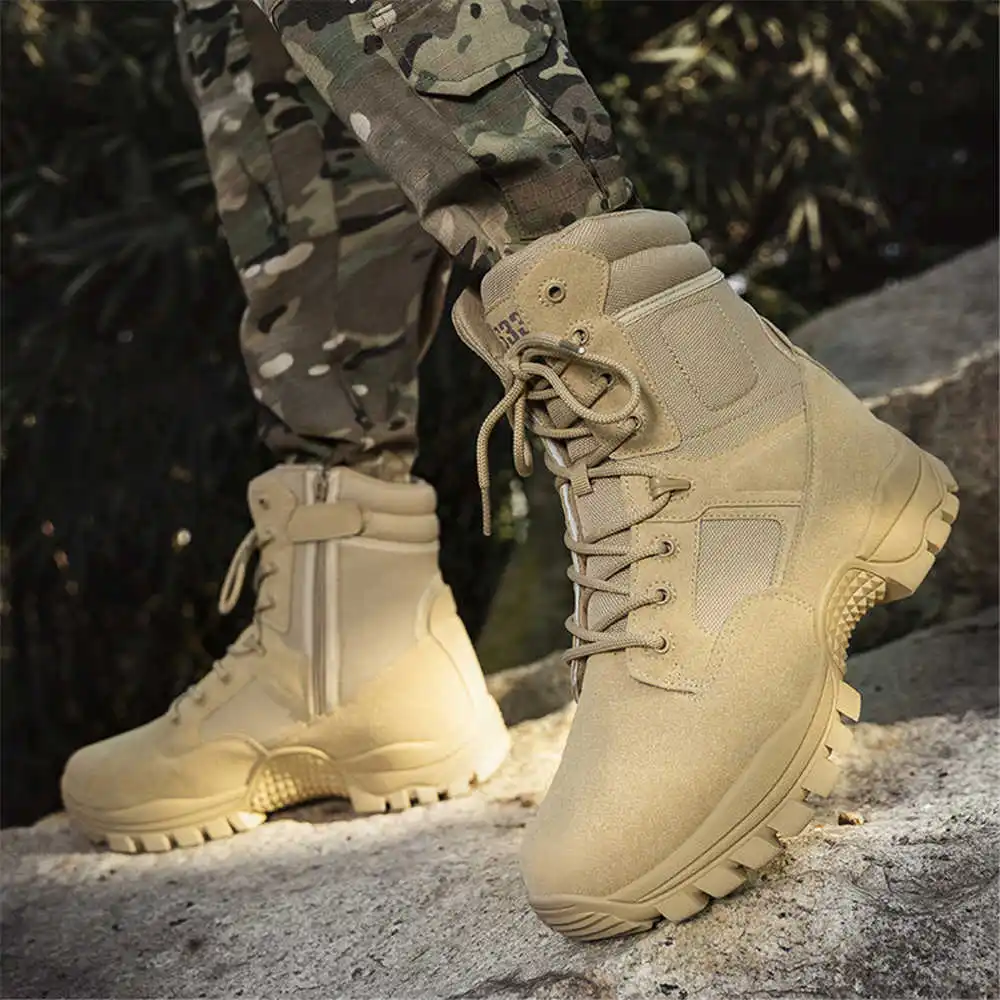 Botas de caminhada de couro ge - Streetwear Brand Sale avaliação e preço