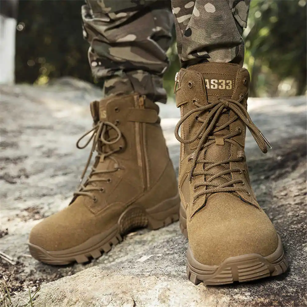 Botas de caminhada de couro ge - Streetwear Brand Sale avaliação e preço