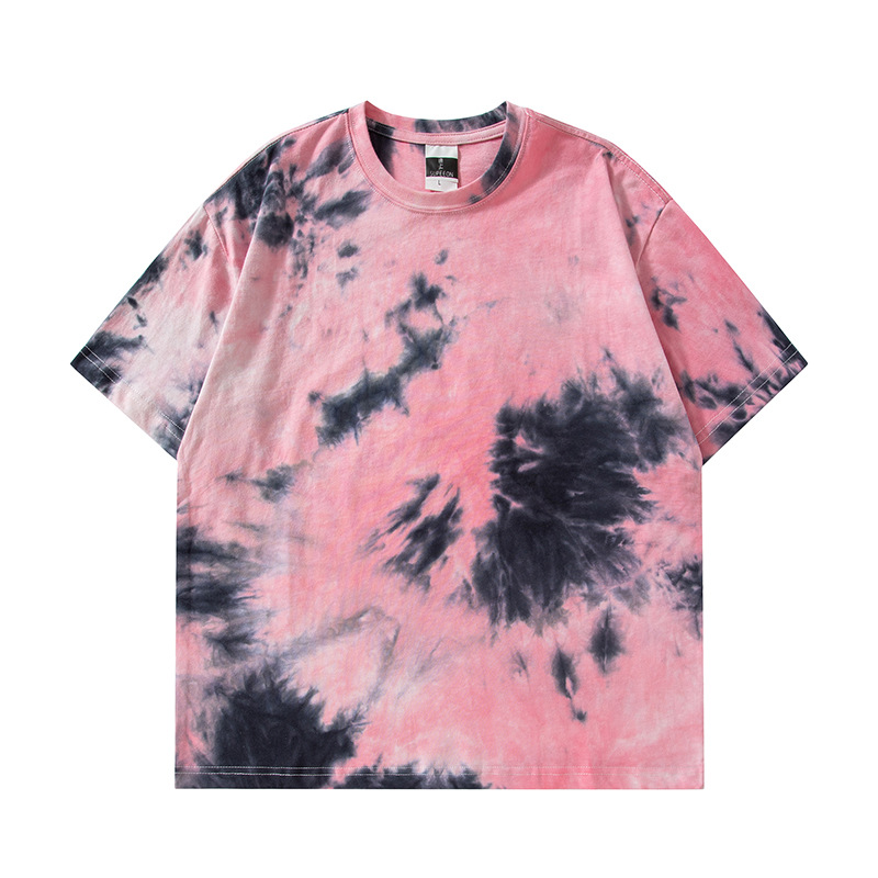 Moda gravata tingida tshirt in - Brand Streetwear Instagram avaliação e preço