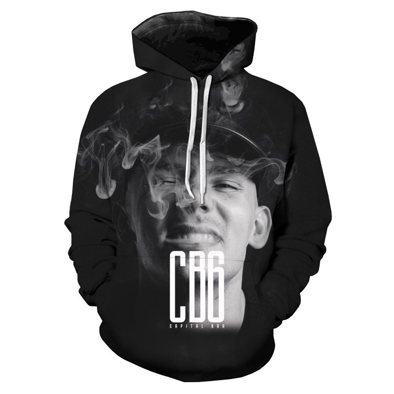 Rapper cb6 impresso hoodies ho - Streetwear Brand Tracksuit avaliação e preço