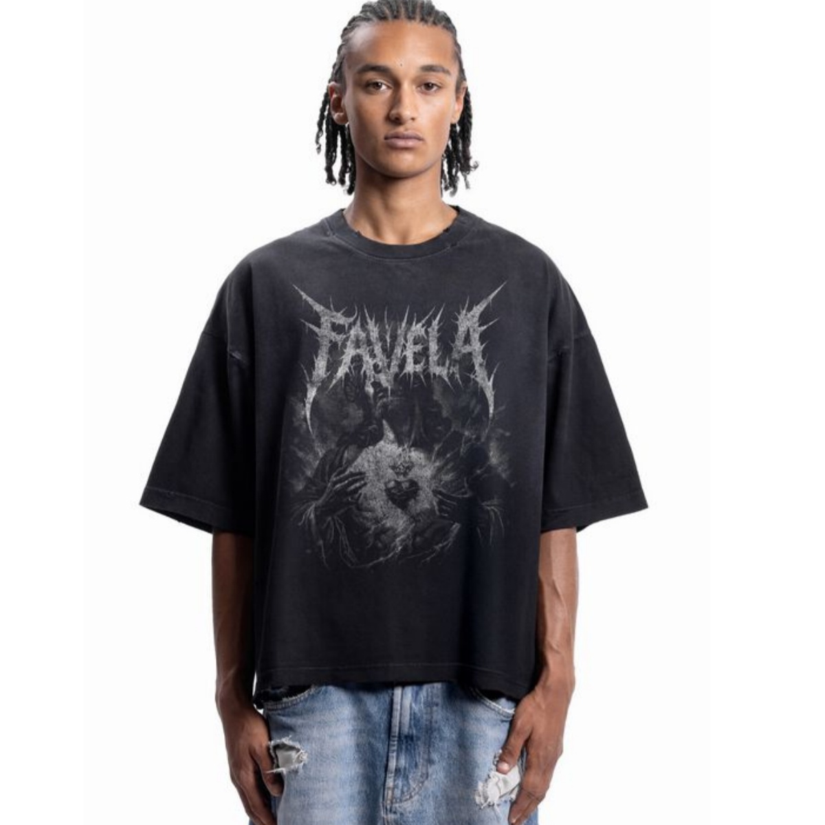 Camiseta Unissex de Algodão co - Streetwear Brand Font avaliação e preço