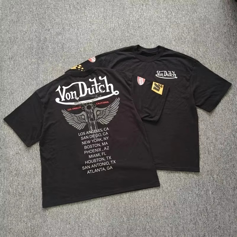 Camiseta de algodão com estamp - Streetwear Brand Marketing avaliação e preço
